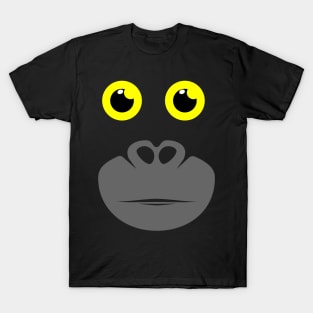 Gorilla Face T-Shirt T-Shirt